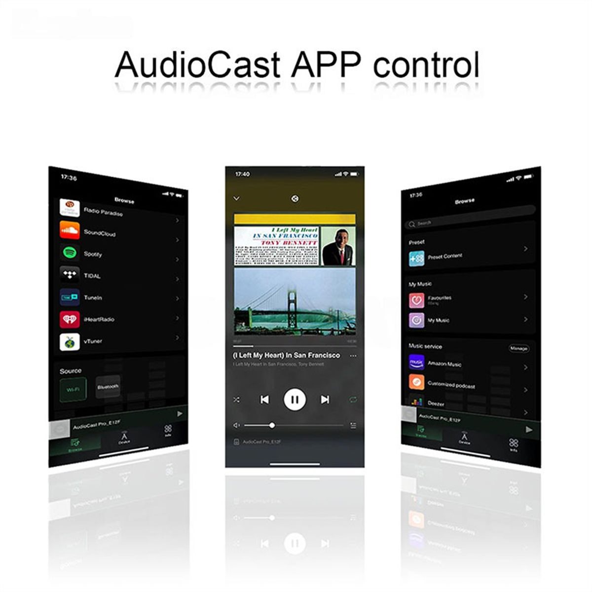 Music Audio Pro - Audiocast Pro M20 Kablosuz WiFi Ses