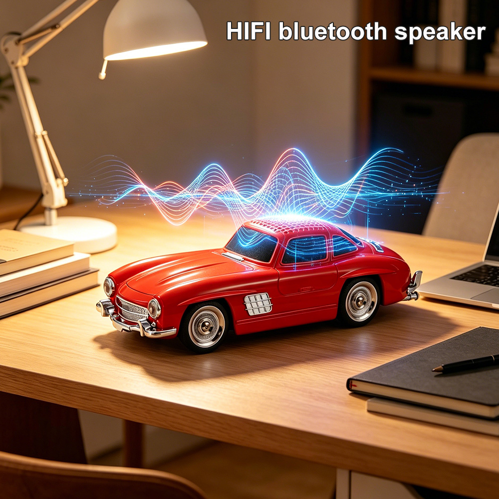 Apple Music Audio Quality - WS300SL Retro Kablosuz Bluetooth Hoparlör Şarj