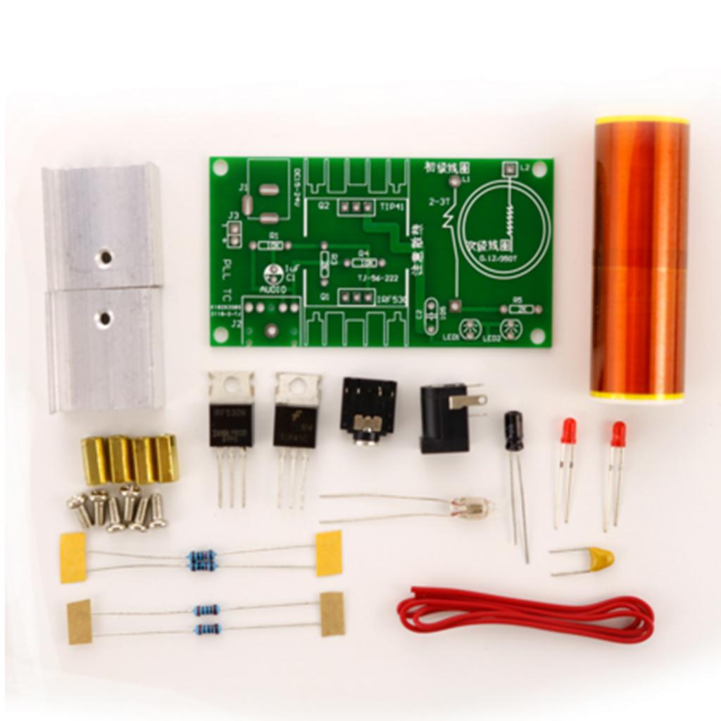 Audio To Music Generator - Tesla Bobini Plazma Hoparlör DIY Kiti