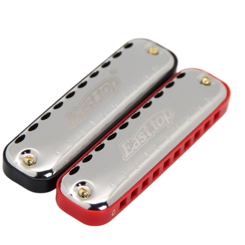 Harmonica 10 Hole - 10 Delikli Blues Armonika Anahtar C