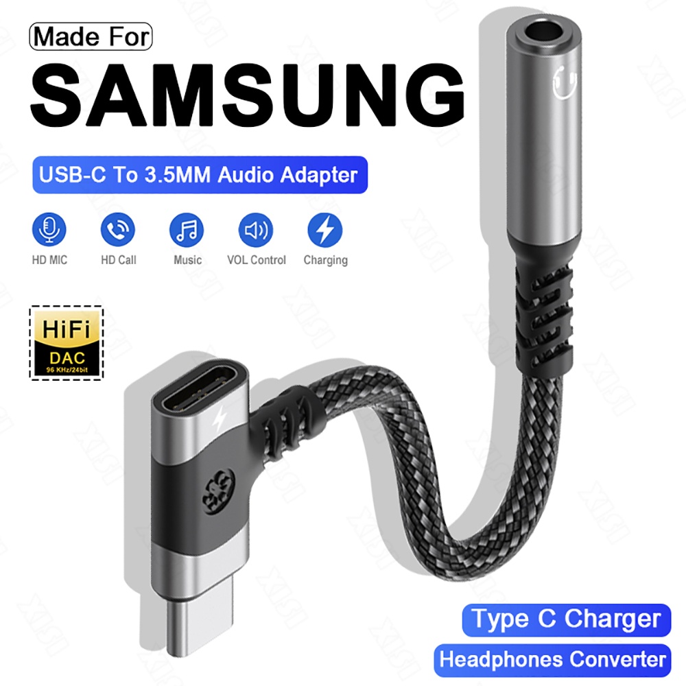 Audio And Music Splitter - 2'si 1 Arada Tip C OTG