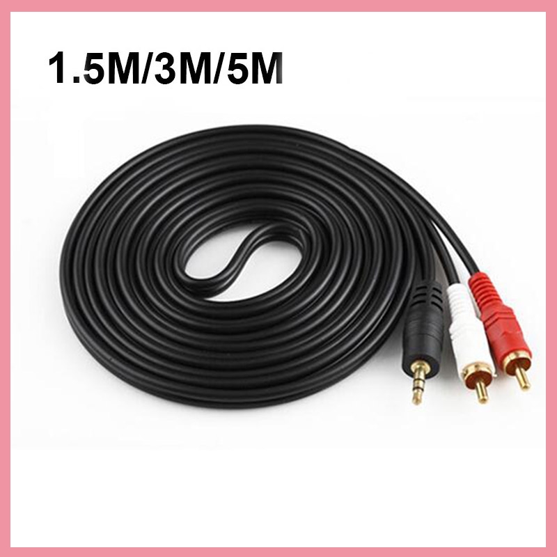 Audio And Music Splitter - 3.5mm Stereo Erkek Fiş - 2