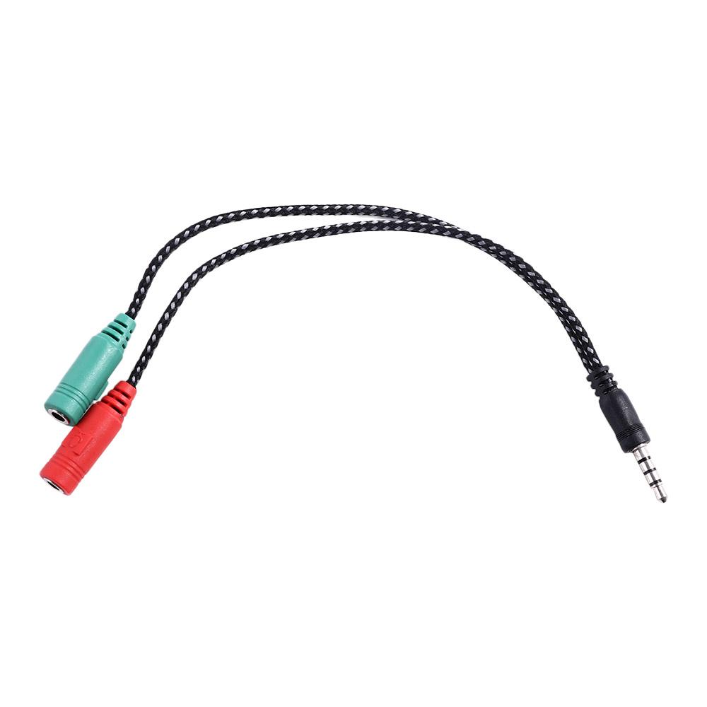 Audio And Music Splitter - Müzik Dinleme Ses Kablosu 3.5mm Erkek
