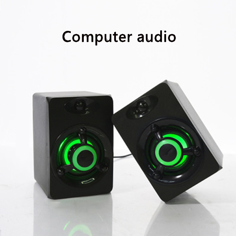 Audio Music Player Pc - Mini taşınabilir Hoparlör 3.5mm Ses Arabirimi