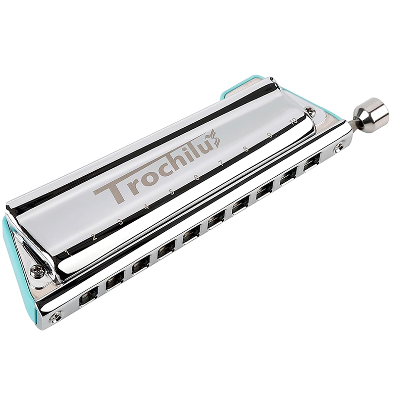 Harmonica 10 Hole - JDR Trochilus Mızıka Blues Kromatik Arp