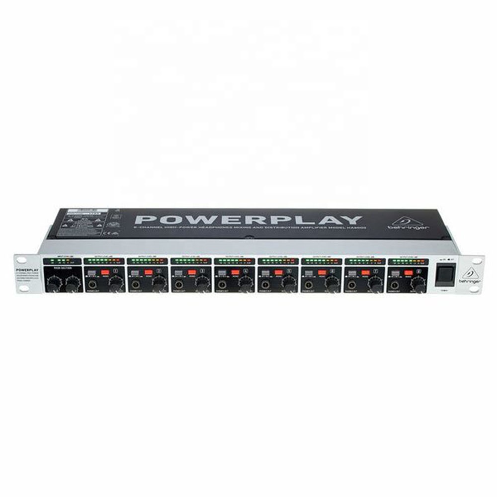 Audio Music Distribution - Behringer HA8000 V2 8 Kanallı Stereo