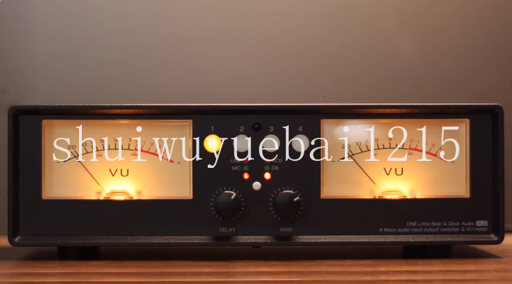 Audio And Music Splitter - VU2 Müzik Seviye Ölçer Analog VU