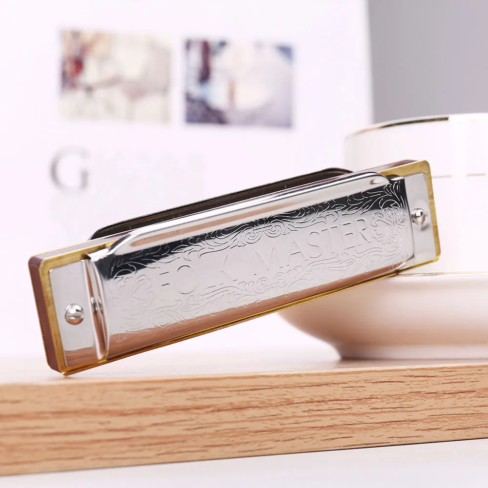 Harmonica 10 Hole - Mızıka Halk Ustası 1072 Standart Başlangıç