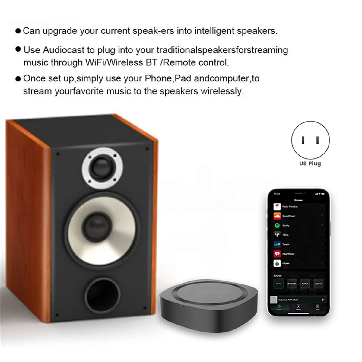 Audiocast Pro M20 Kablosuz WiF - Music Audio Pro incelemesi ve fiyatı