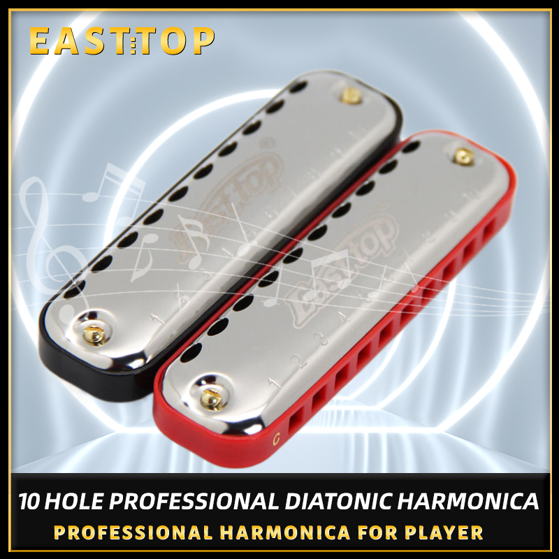 C Diatonic armonika EASTTOP ar - Harmonica 10 Hole incelemesi ve fiyatı