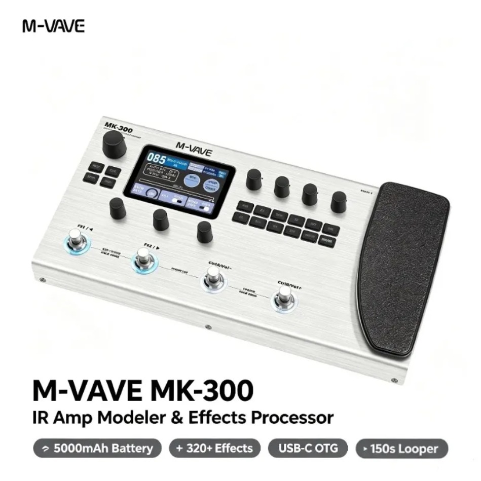 M-VAVE MK-300 Kablosuz Gitar A - Audio Interface Usb incelemesi ve fiyatı