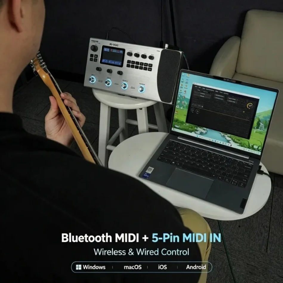 M-VAVE MK-300 Kablosuz Gitar A - Audio Interface Usb incelemesi ve fiyatı