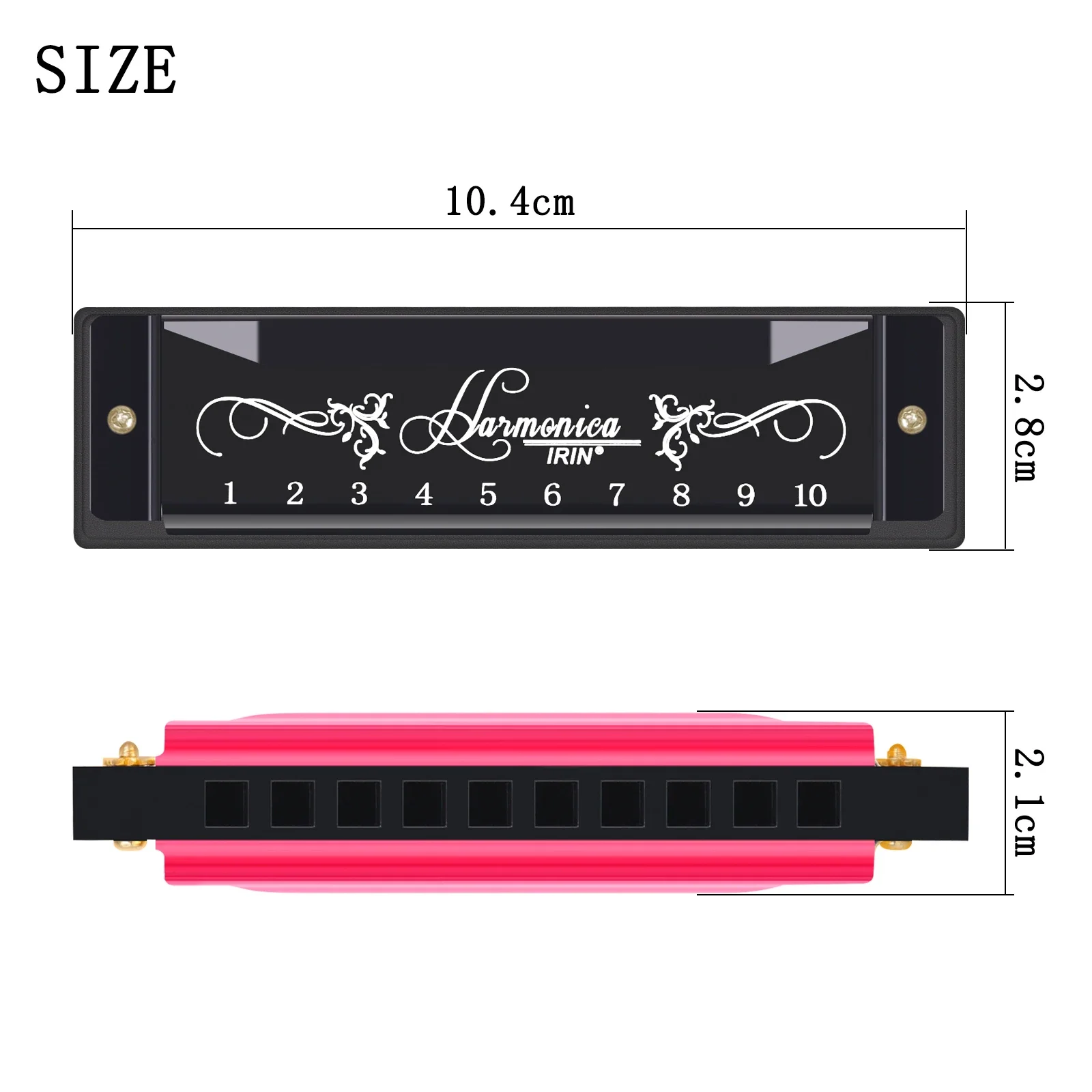IRIN 10 Delik 20 Ton Mızıka Re - Harmonica 10 Hole incelemesi ve fiyatı