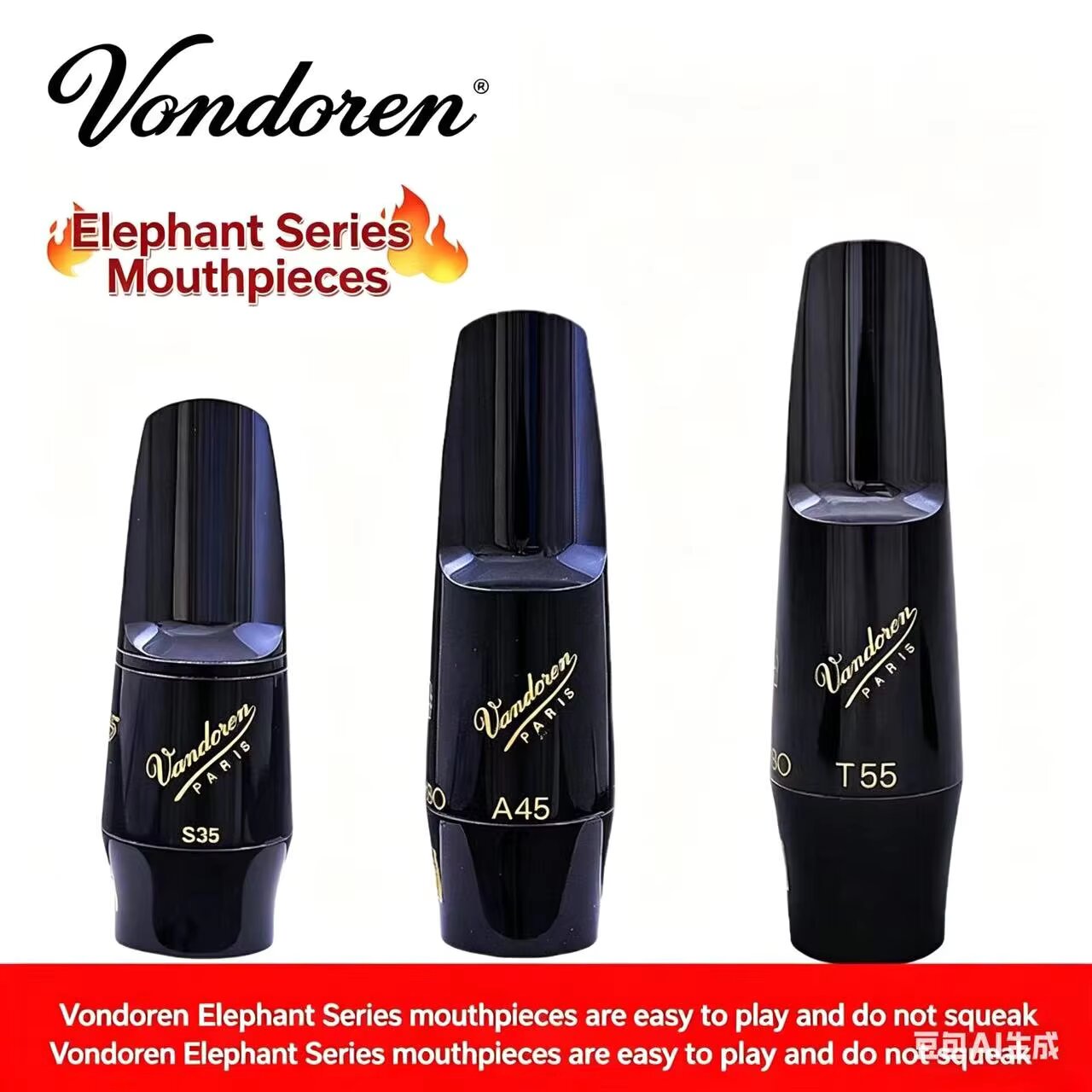 Vandoren Elephant Serisi Eboni - Clarinet Care Kit incelemesi ve fiyatı