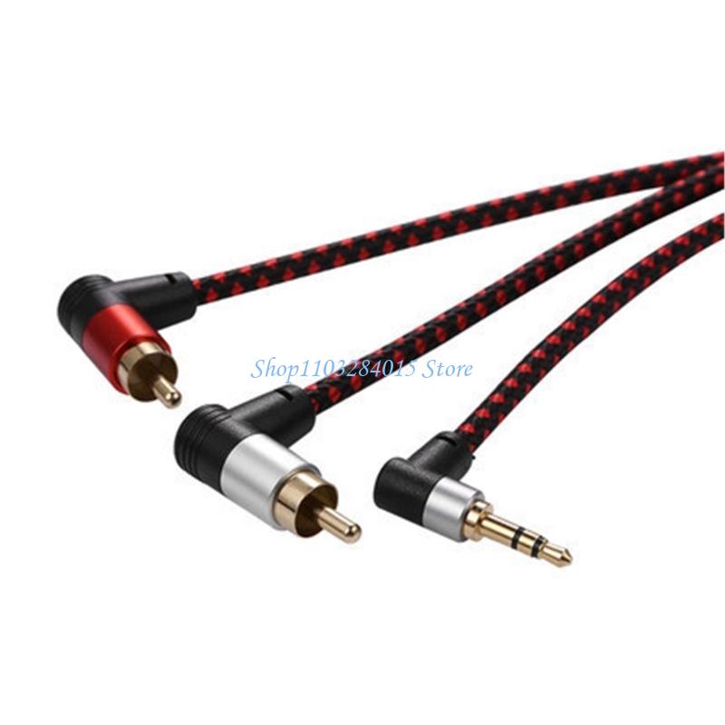 R6FF 90 ° RCA Kablo Jaklar 3.5 - Audio And Music Splitter incelemesi ve fiyatı