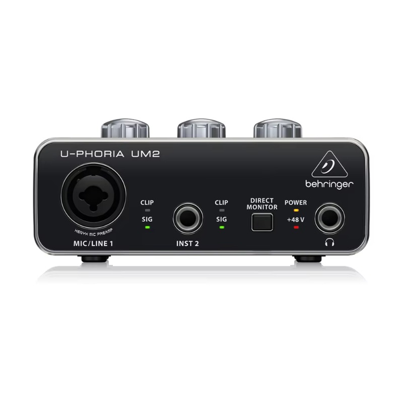 Behringer U-Phoria UM2 Ses Kar - Audio Interface Usb incelemesi ve fiyatı