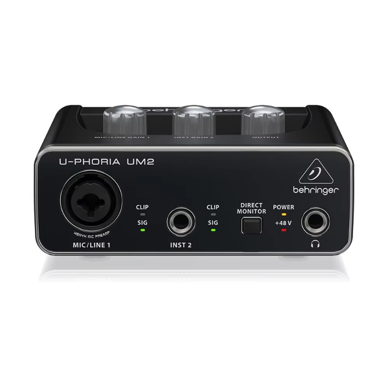 Behringer U-Phoria UM2 Ses Kar - Audio Interface Usb incelemesi ve fiyatı