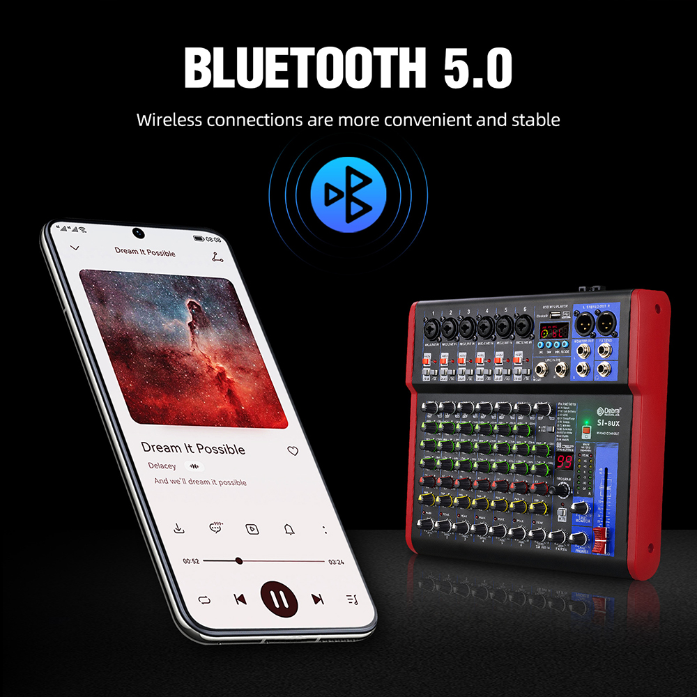 4 6 8 kanallı taşınabilir ses  - Audio Music Effect incelemesi ve fiyatı