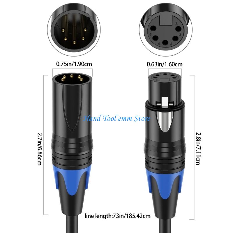 H37F 5Pin XLR Kablo Profesyone - Audio And Music Splitter incelemesi ve fiyatı