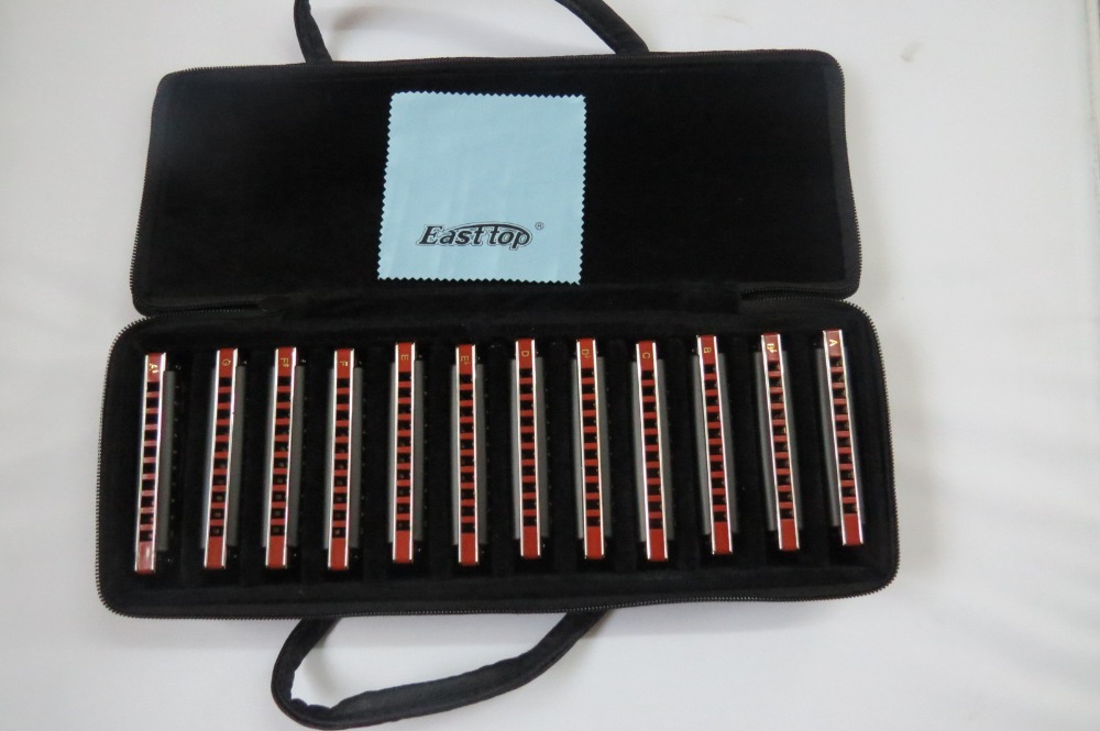 EASTTOP blues arpa ağız organı - Harmonica 10 Hole incelemesi ve fiyatı