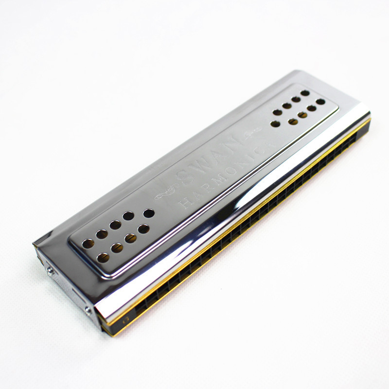 Her iki tarafın kuğu armonika  - Harmonica 10 Hole incelemesi ve fiyatı