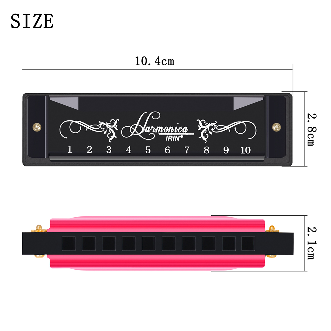 IRIN 10 Delikli Armonika Yeni  - Harmonica 10 Hole incelemesi ve fiyatı