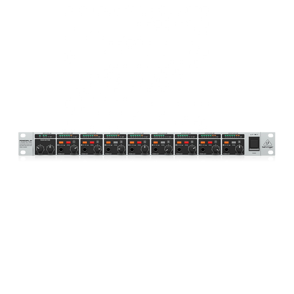 Behringer HA8000 V2 8 Kanallı  - Audio Music Distribution incelemesi ve fiyatı