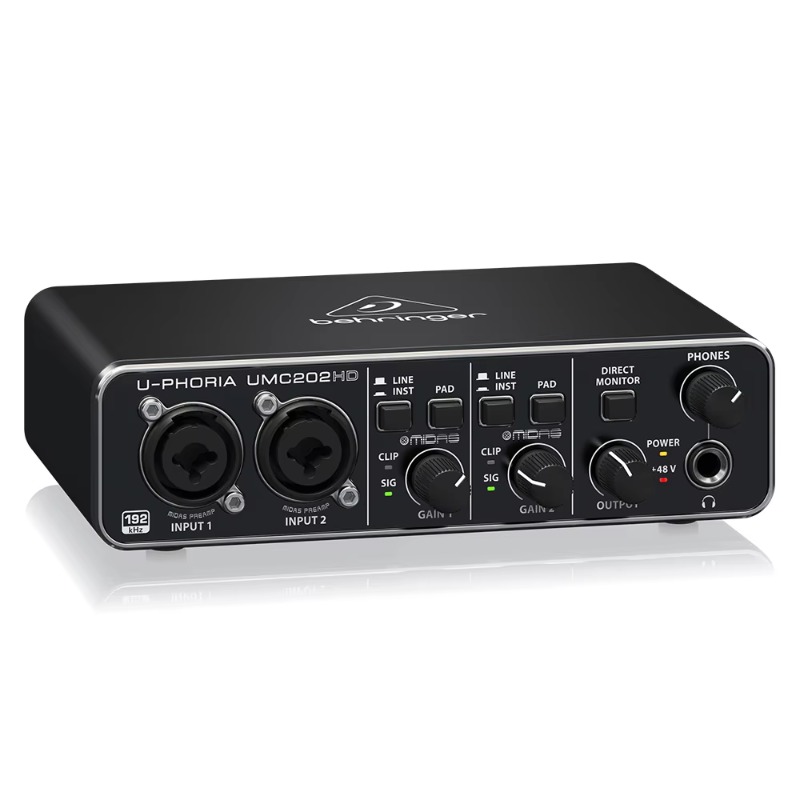 2026 Behringer U-Phoria UMC202 - Audio Interface Usb incelemesi ve fiyatı