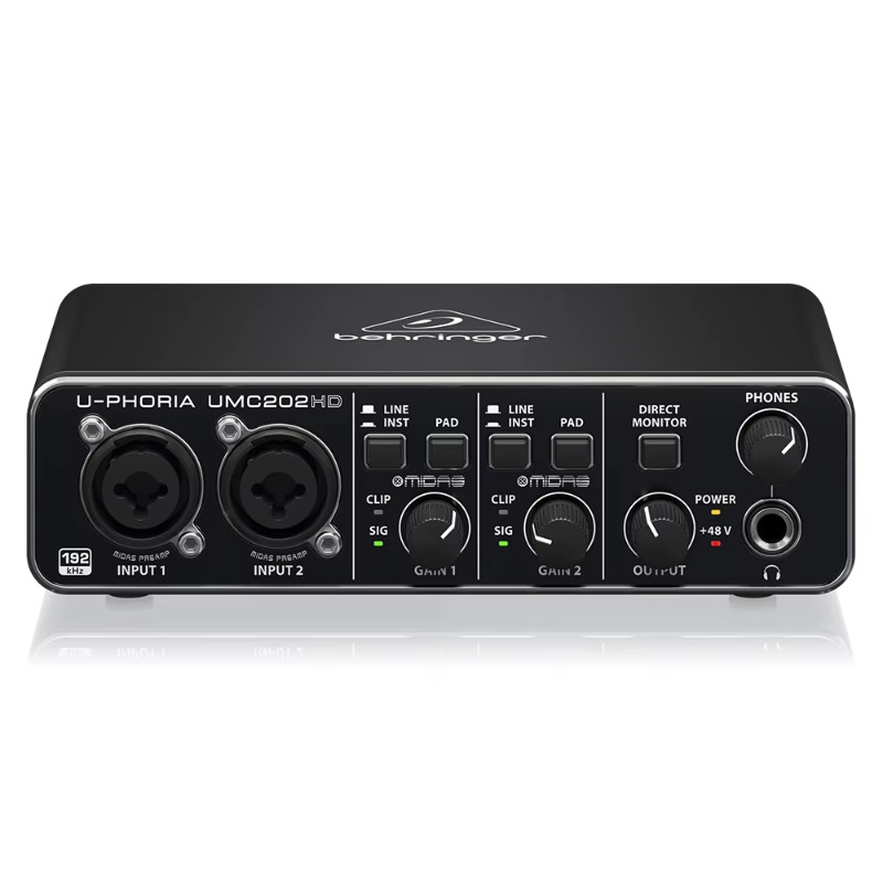 2026 Behringer U-Phoria UMC202 - Audio Interface Usb incelemesi ve fiyatı