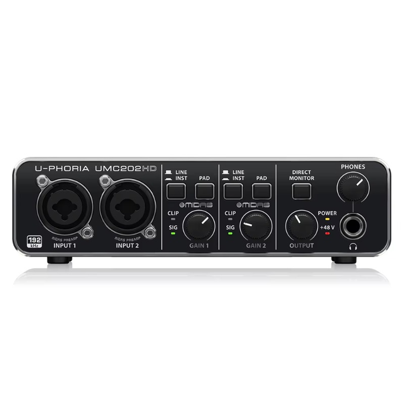 2026 Behringer U-Phoria UMC202 - Audio Interface Usb incelemesi ve fiyatı